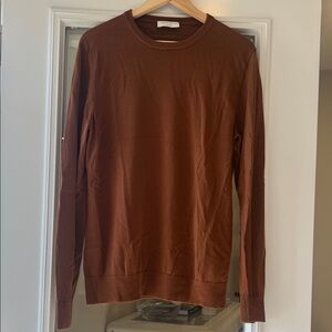 Tiger of Sweden 100% Merino Wool Crewneck Sweater